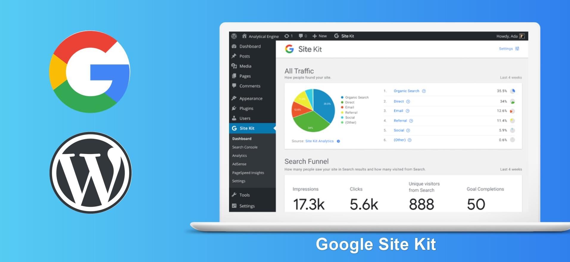 Google Site Kit WordPress Ayarları