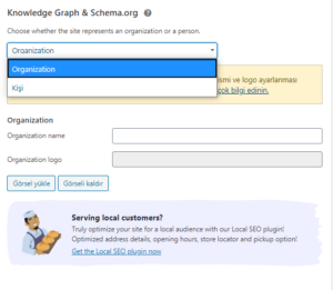 yoast seo ayarları knowledge graph