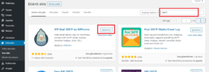 Wordpress SMTP Mail Ayarları WP MAIL SMTP